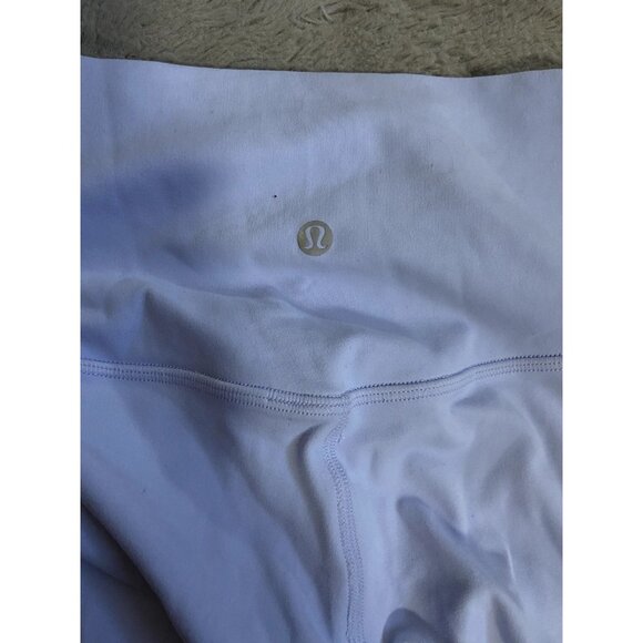 Lululemon High-Waist Light Purple Yoga Pants Size 2 Full Length Stretchy Nylon/E - Picture 8 of 8